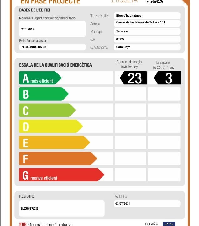 CERTIFICADO ENERGETICO